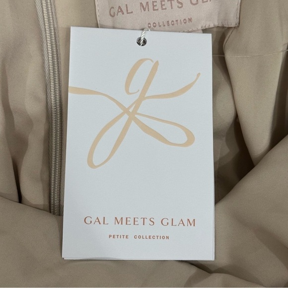 Gal Meets Glam Diana Sequin Dress Silver Black Ribbon Shoulder Tie - Picture 8 of 9